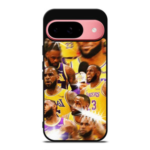 LEBRON JAMES LAKERS COLLAGE 2 Google Pixel 9 Case Cover
