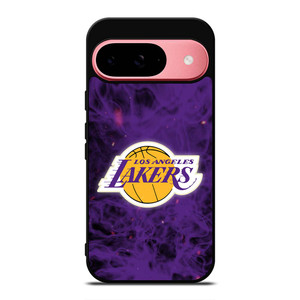 LOS ANGELES LAKERS BASKETBALL NBA FIRE Google Pixel 9 Case Cover