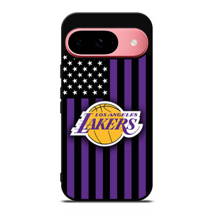 LOS ANGELES LAKERS NBA USA FLAG Google Pixel 9 Case Cover