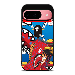 LUFFY ONE PIECE SUPREME BAPE Google Pixel 9 Case Cover