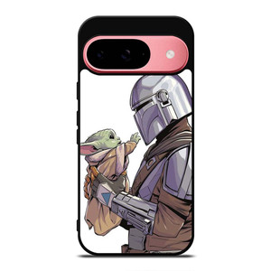 MANDALORIAN AND BABY YODA STAR WARS INSIDER Google Pixel 9 Case Cover