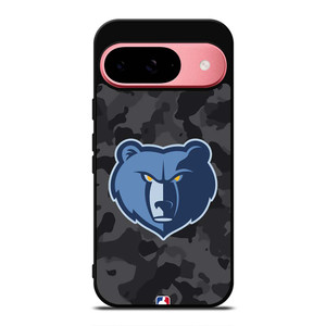 MEMPHIS GRIZZLIES BLACK CAMO Google Pixel 9 Case Cover