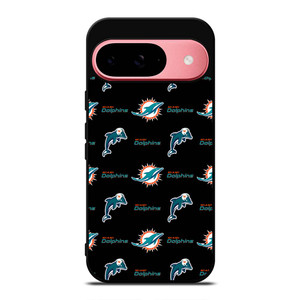 MIAMI DOLPHINS FOOTBALL PATTERN Google Pixel 9 Case Cover