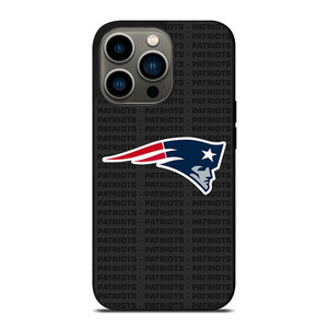 NEW ENGLAND PATRIOTS FOOTBALL TEXT iPhone 13 Pro Case Cover
