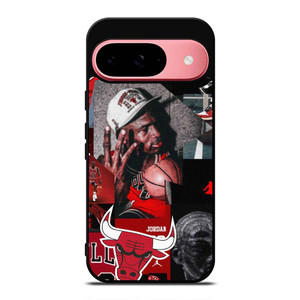 MICHAEL JORDAN CHICAGO BULLS COLLAGE Google Pixel 9 Case Cover