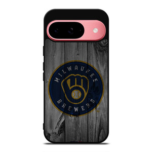 MILWAUKEE BREWERS BASEBALL MLB WOOD LOGO Google Pixel 9 Case Cover