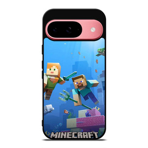 MINECRAFT GAMES UNDER WATER Google Pixel 9 Case Cover