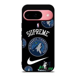 MINNESOTA TIMBERWOLVES NBA X SUPREME NIKE Google Pixel 9 Case Cover