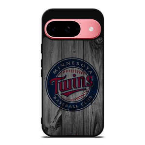 MINNESOTA TWINS BASEBALL MLB WOOD LOGO Google Pixel 9 Case Cover