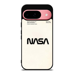 NASA LOGO WHITEI CON Google Pixel 9 Case Cover