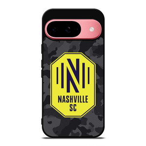 NASHVILLE SC MLS BLACK CAMO Google Pixel 9 Case Cover
