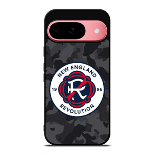 NEW ENGLAND REVOLUTION MLS BLACK CAMO Google Pixel 9 Case Cover