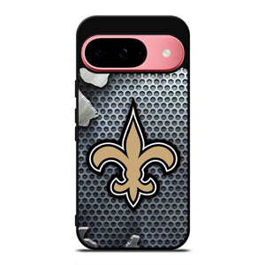 NEW ORLEANS SAINTS BROKEN METAL Google Pixel 9 Case Cover