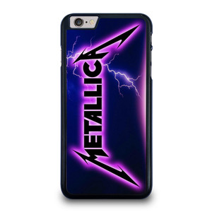 METALLICA ROCK BAND VIOLET LIGHTNING iPhone 6 / 6S Plus Case Cover