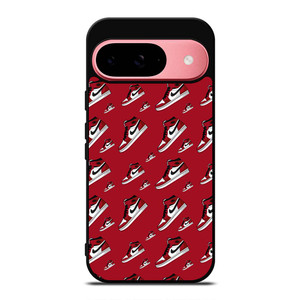 NIKE AIR JORDAN SHOES PATTERN Google Pixel 9 Case Cover