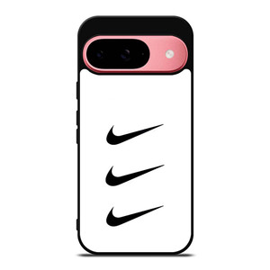 NIKE TRIPPLE SWOOSH WHITE Google Pixel 9 Case Cover