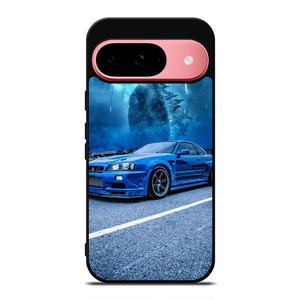 NISSAN GTR GODZILLA BLUE 2 Google Pixel 9 Case Cover
