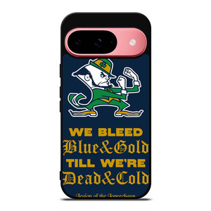 NOTRE DAME BLEED BLUE AND GOLD Google Pixel 9 Case Cover