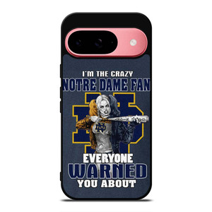 NOTRE DAME FIGHTING HARLEY QUINN Google Pixel 9 Case Cover
