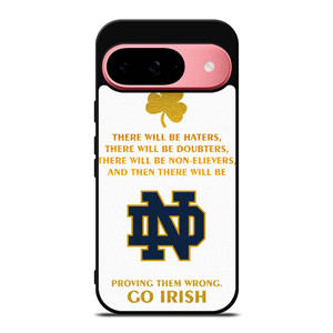 NOTRE DAME FIGHTING IRISH QUOTES Google Pixel 9 Case Cover NOTRE DAME FIGHTING IRISH QUOTES Google Pixel 9 Case Cover