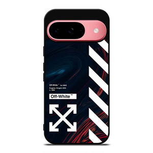 OFF WHITE LOGO MARBLE NIKE Google Pixel 9 Case Cover OFF WHITE LOGO MARBLE NIKE Google Pixel 9 Case Cover