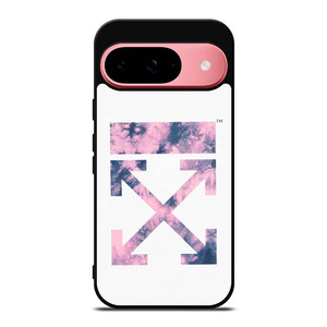 OFF WHITE PURPLE MARBLE Google Pixel 9 Case Cover