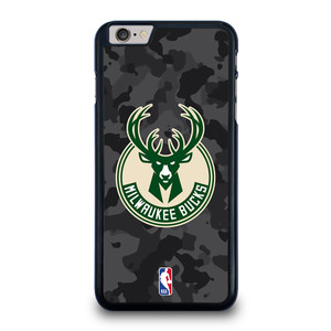 MILWAUKEE BUCKS BLACK CAMO iPhone 6 / 6S Plus Case Cover