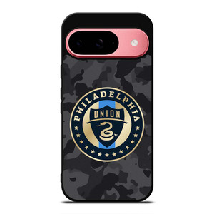 PHILADELPHIA UNION MLS BLACK CAMO Google Pixel 9 Case Cover PHILADELPHIA UNION MLS BLACK CAMO Google Pixel 9 Case Cover