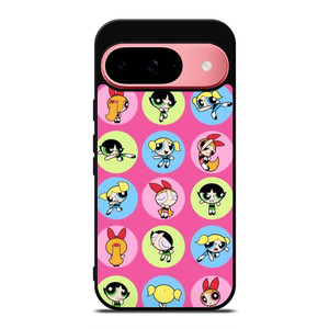 POWERPUFF GIRLS CUTE PATTERN Google Pixel 9 Case Cover