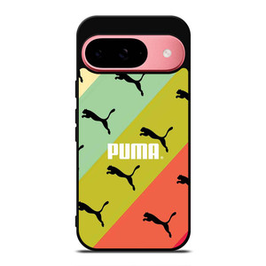 PUMA LOGO STRIPE PATTERN Google Pixel 9 Case Cover
