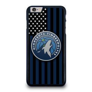 MINNESOTA TIMBERWOLVES NBA USA FLAG iPhone 6 / 6S Plus Case Cover
