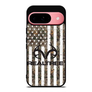 REALTREE AMERICAN FLAG LOGO Google Pixel 9 Case Cover REALTREE AMERICAN FLAG LOGO Google Pixel 9 Case Cover