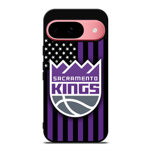 SACRAMENTO KINGS NBA USA FLAG Google Pixel 9 Case Cover SACRAMENTO KINGS NBA USA FLAG Google Pixel 9 Case Cover