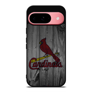 SAINT LOUIS CARDINALS BASEBALL MLB WOOD LOGO Google Pixel 9 Case Cover SAINT LOUIS CARDINALS BASEBALL MLB WOOD LOGO Google Pixel 9 Case Cover