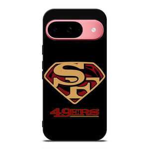 SAN FRANCISCO 49ERS FOOTBALL SUPERMAN LOGO Google Pixel 9 Case Cover SAN FRANCISCO 49ERS FOOTBALL SUPERMAN LOGO Google Pixel 9 Case Cover