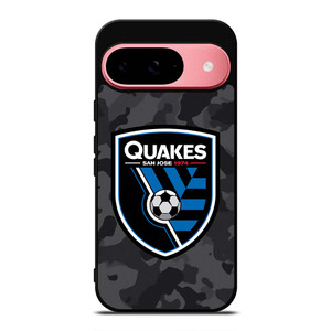 SAN JOSE EARTHQUAKES MLS BLACK CAMO Google Pixel 9 Case Cover