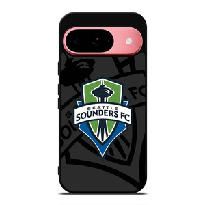SEATTLE SOUNDERS FC MLS BLACK Google Pixel 9 Case Cover