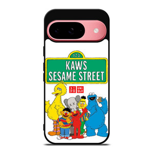SESAME STREET MUPPETS X KAWS UNIQLO Google Pixel 9 Case Cover