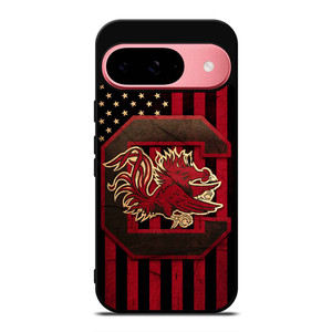 SOUTH CAROLINA GAMECOCKS FOOTBALL FLAG Google Pixel 9 Case Cover SOUTH CAROLINA GAMECOCKS FOOTBALL FLAG Google Pixel 9 Case Cover