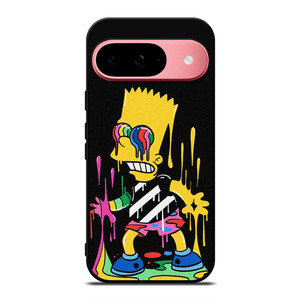 THE SIMPSONS TRIPPY ART Google Pixel 9 Case Cover