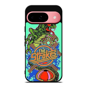 THE STROKES BAND LOGO REPTILIA Google Pixel 9 Case Cover THE STROKES BAND LOGO REPTILIA Google Pixel 9 Case Cover