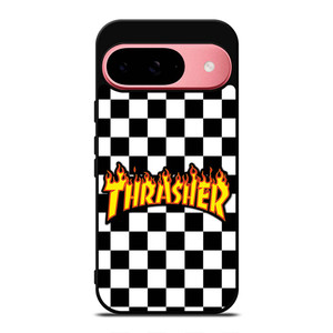 THRASHER SKATEBOARD CHECKERBOARD Google Pixel 9 Case Cover