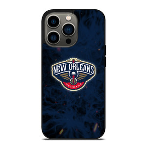 NEW ORLEANS PELICANS BASKETBALL NBA FIRE iPhone 13 Pro Case Cover NEW ORLEANS PELICANS BASKETBALL NBA FIRE iPhone 13 Pro Case Cover
