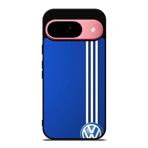 VOLKSWAGEN BLUE STRIPE LOGO Google Pixel 9 Case Cover VOLKSWAGEN BLUE STRIPE LOGO Google Pixel 9 Case Cover