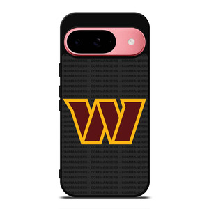 WASHINGTON COMMANDERS FOOTBALL TEXT Google Pixel 9 Case Cover