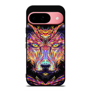 WOLF TRIPPY ART Google Pixel 9 Case Cover WOLF TRIPPY ART Google Pixel 9 Case Cover