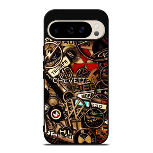 ALL CARS METAL LOGO Google Pixel 9 Pro Case Cover