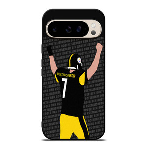 BEN ROETHLISBERGER PITTSBURGH STEELERS CARTOON Google Pixel 9 Pro Case Cover BEN ROETHLISBERGER PITTSBURGH STEELERS CARTOON Google Pixel 9 Pro Case Cover