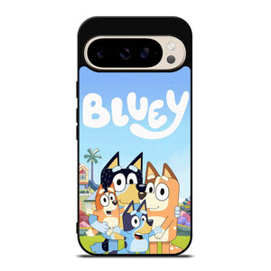 BLUEY HEELER PUPPY CARTOON Google Pixel 9 Pro Case Cover BLUEY HEELER PUPPY CARTOON Google Pixel 9 Pro Case Cover