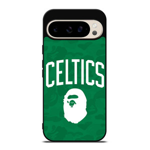 BOSTON CELTICS X BAPE CAMO Google Pixel 9 Pro Case Cover BOSTON CELTICS X BAPE CAMO Google Pixel 9 Pro Case Cover